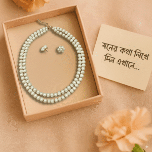 Multilayer Pearl Necklace Set With Earrings